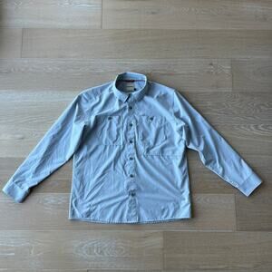 SIMMS Men's Long Sleeve Button Down Fishing Shirt